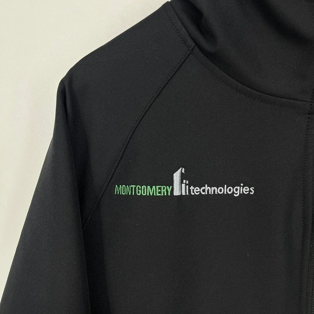 The North‎ Face WindWall Softshell Hoodie Jacket Mens XXL Black Full Zip Hooded